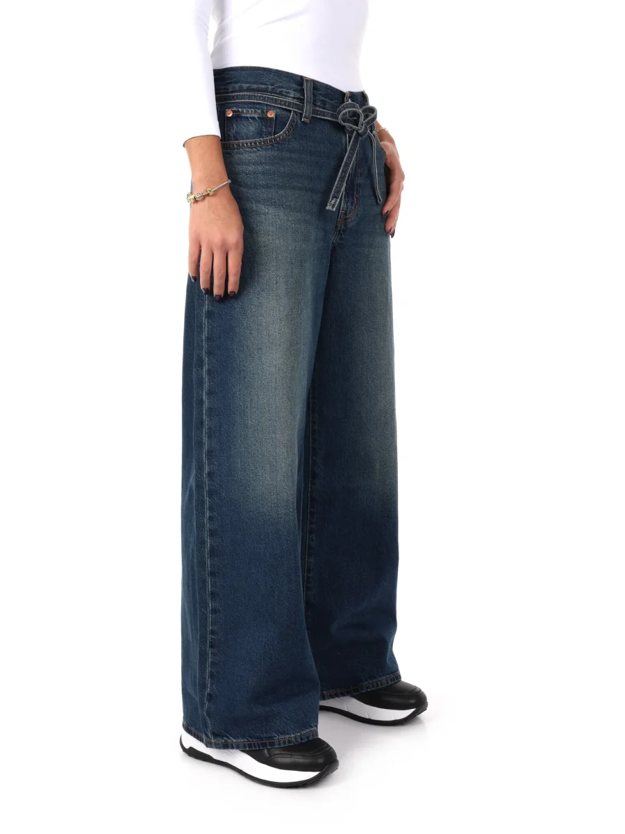 JEANS XL STRAIGHT LEVI'S DONNA DENIM SCURO - immagine 9