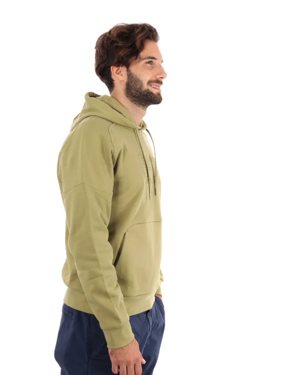 FELPA TRAIN VISIBILITY EA7 EMPORIO ARMANI DA UOMO CEDRO - immagine 9