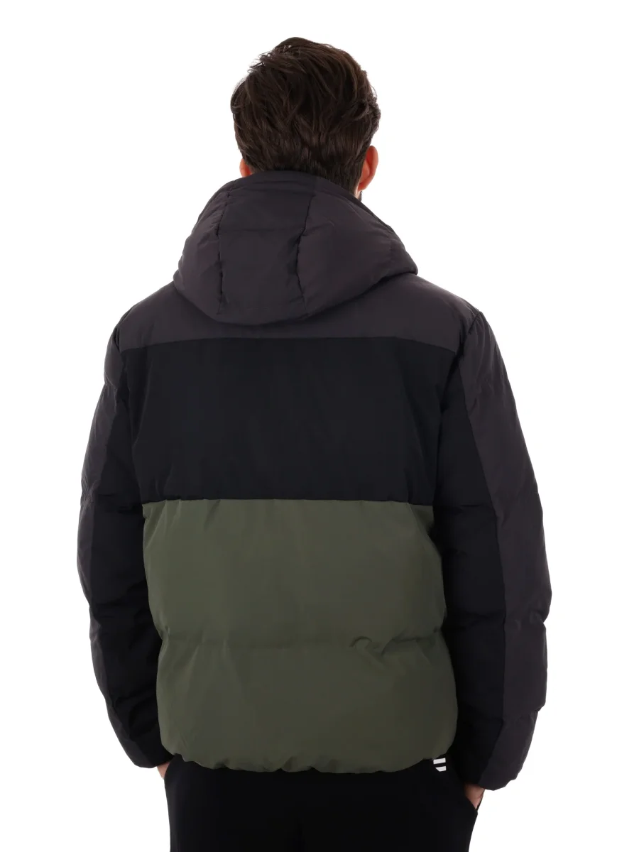 GIUBBINO TRAIN COLOUR BLO EA7 EMPORIO ARMANI DA UOMO NERO VERDE - immagine 6