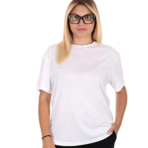 T-SHIRT TRAINING EA7 EMPORIO ARMANI DA DONNA DA DONNA BIANCO