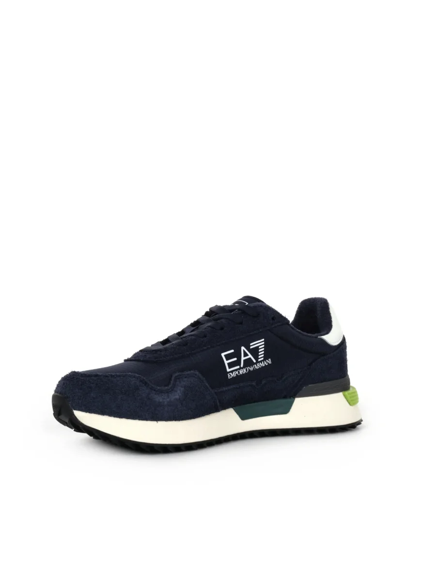 SNEAKERS VINTAGE EA7 EMPORIOA RMANI DA UOMO BLU - immagine 5