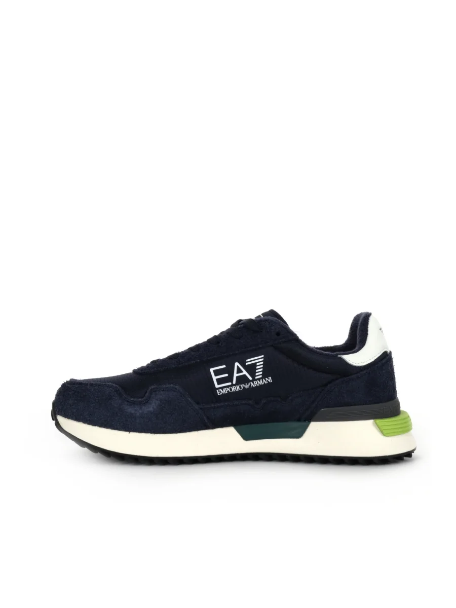 SNEAKERS VINTAGE EA7 EMPORIOA RMANI DA UOMO BLU - immagine 6