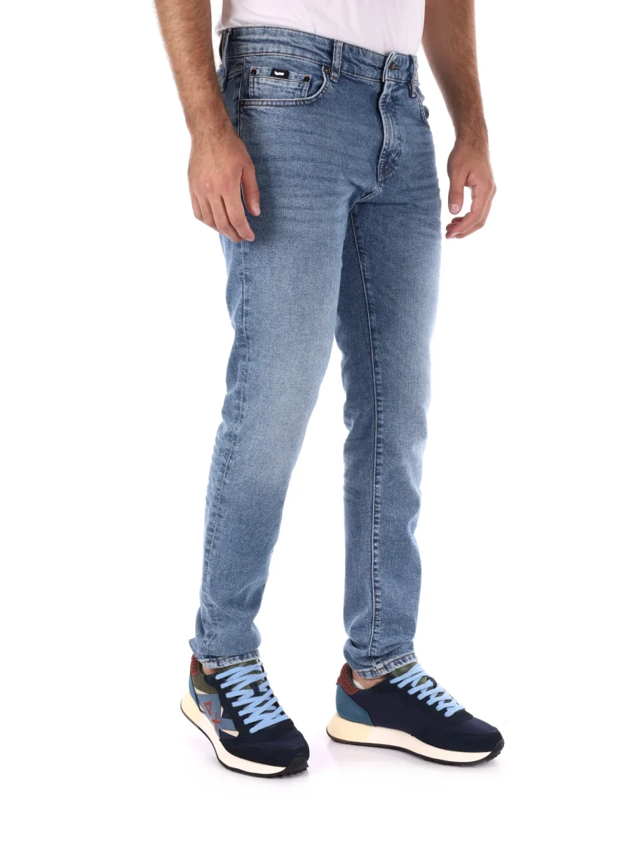 JEANS SAX SKINNY GAS DA UOMO DENIM - immagine 2