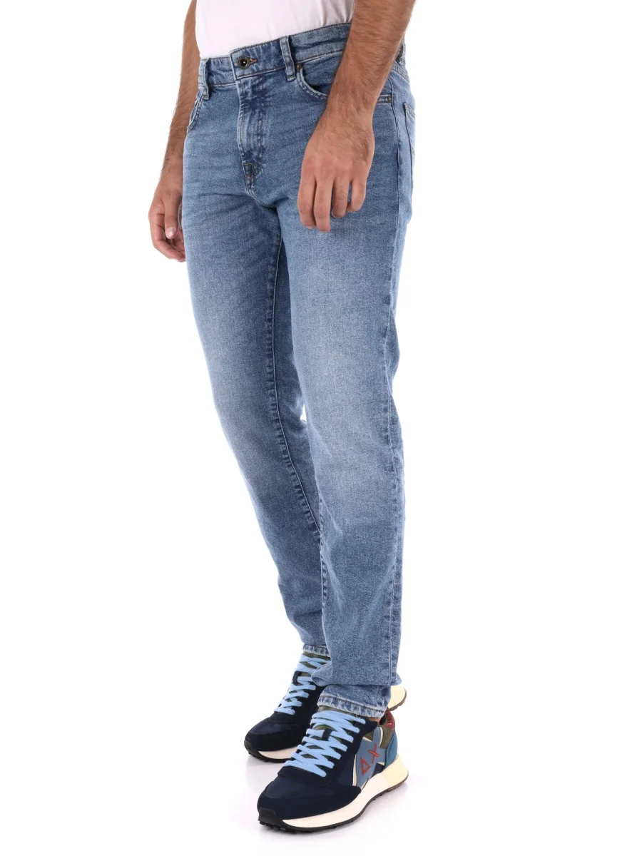 JEANS SAX SKINNY GAS DA UOMO DENIM - immagine 4