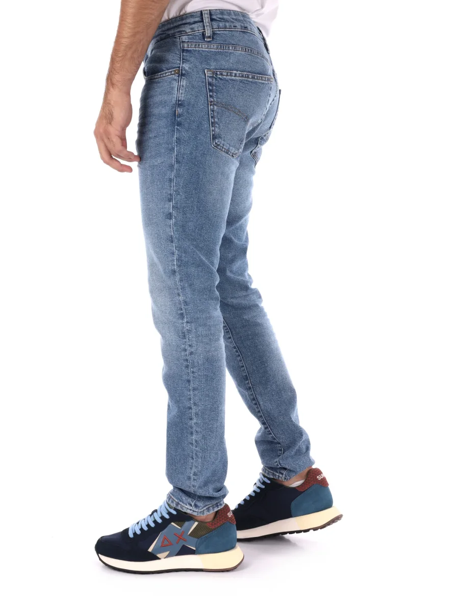 JEANS SAX SKINNY GAS DA UOMO DENIM - immagine 5