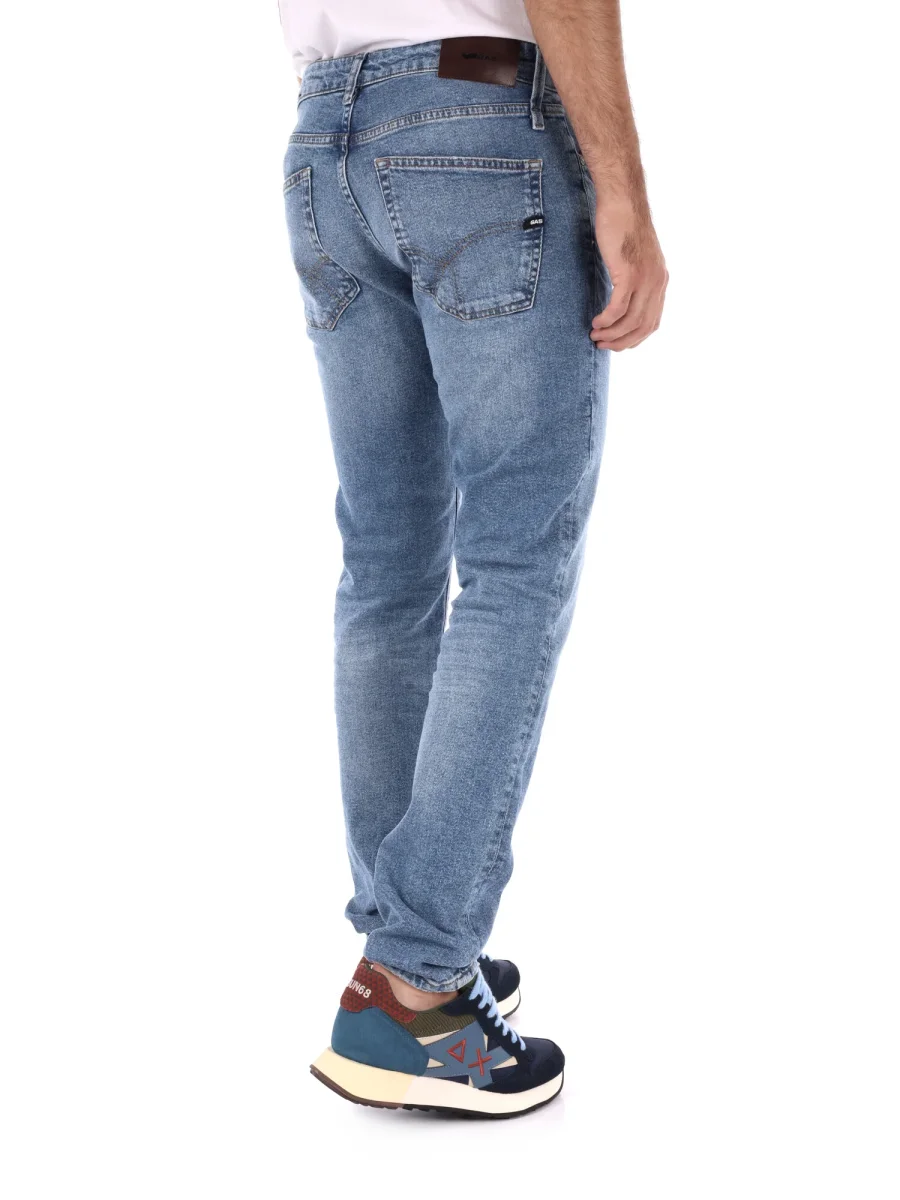 JEANS SAX SKINNY GAS DA UOMO DENIM - immagine 8