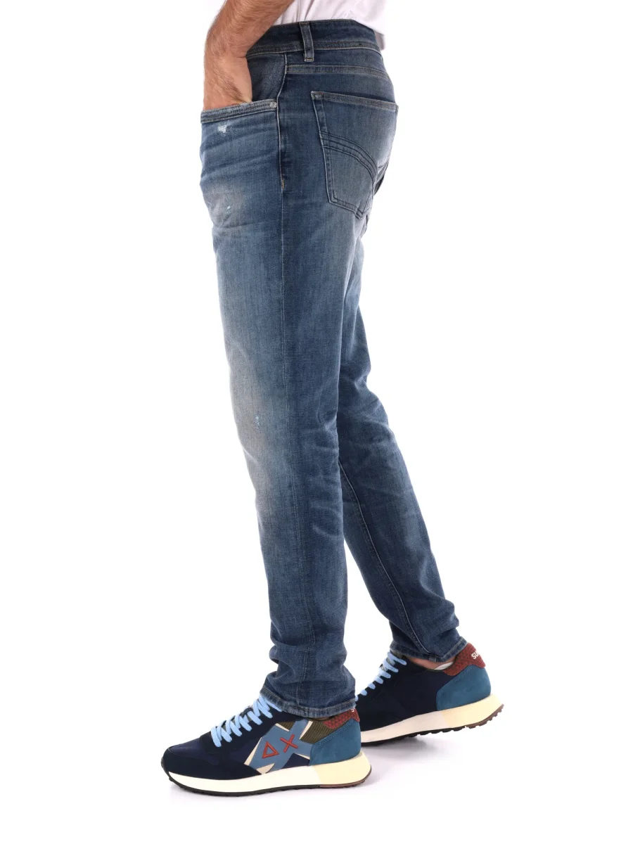 JEANS TAPERED GAS DA UOMO DENIM SLAVATO - immagine 4