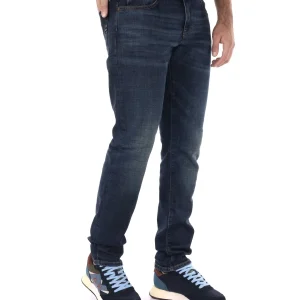 JEANS SLIM ALBERT SIMPLE REV GAS DA UOMO BLU DENIM
