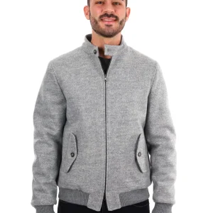 GIUBBINO IN PANNO FB DA UOMO GRIGIO