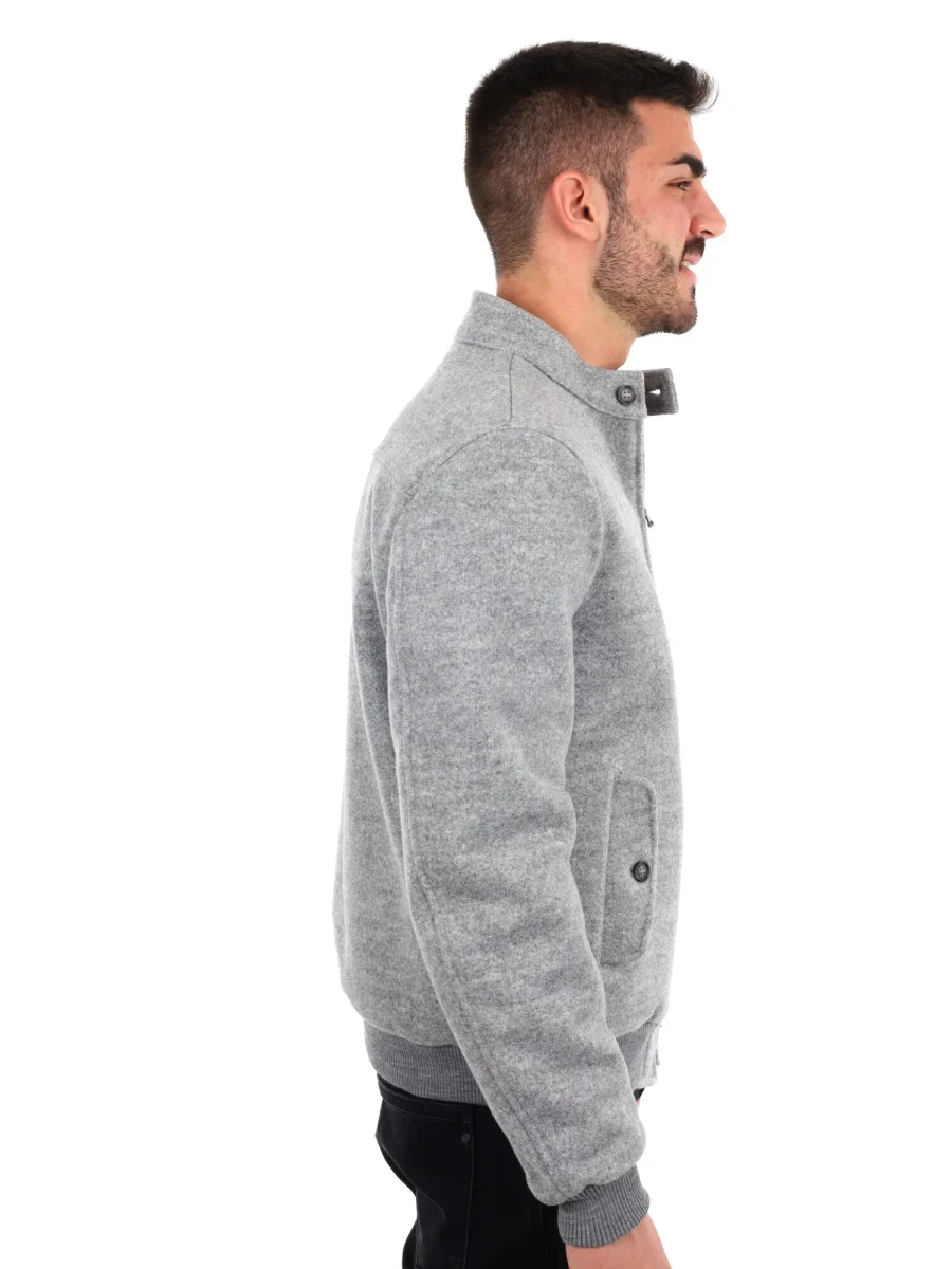 GIUBBINO IN PANNO FB DA UOMO GRIGIO - immagine 8