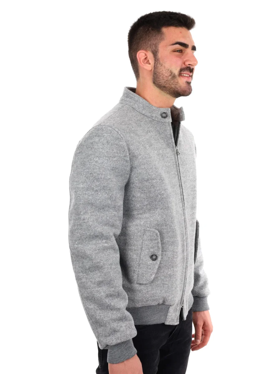 GIUBBINO IN PANNO FB DA UOMO GRIGIO - immagine 9