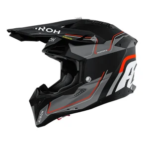 Casco Airoh Aviator 3 Leader Orange Matt