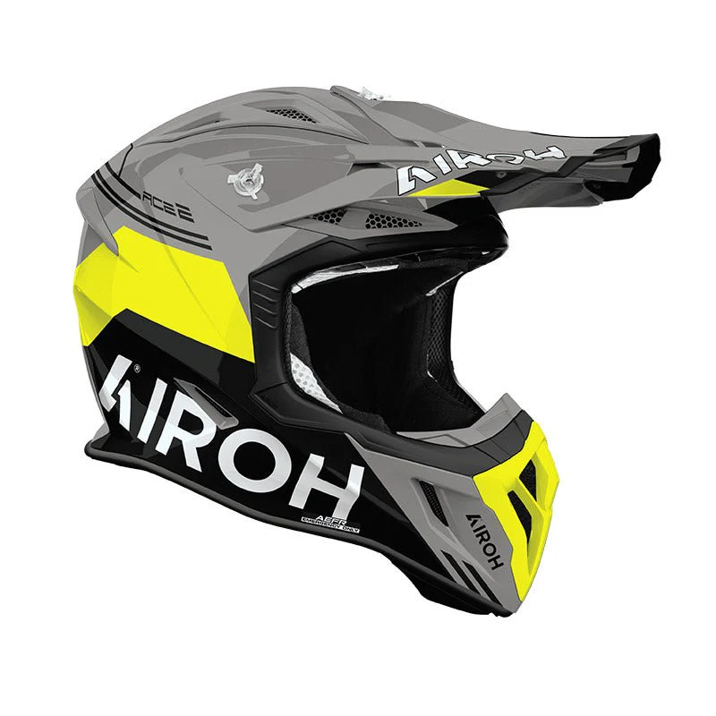 Casco Airoh Aviator Ace 2 Fury Yellow Gloss - immagine 3