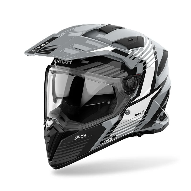 Casco Airoh Bandit Spicy Grey Gloss