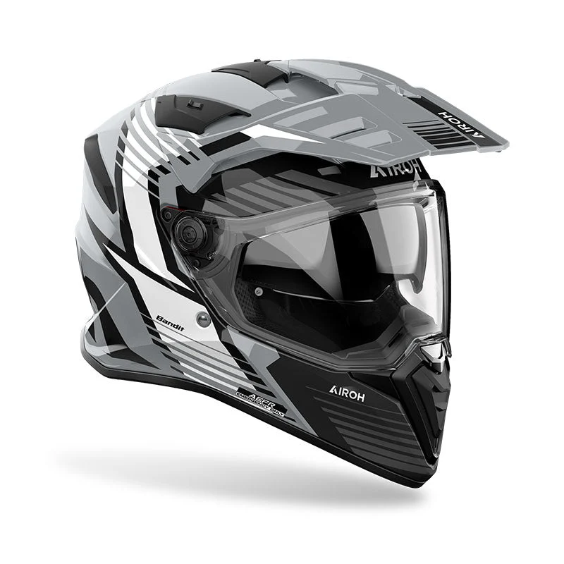 Casco Airoh Bandit Spicy Grey Gloss - immagine 3