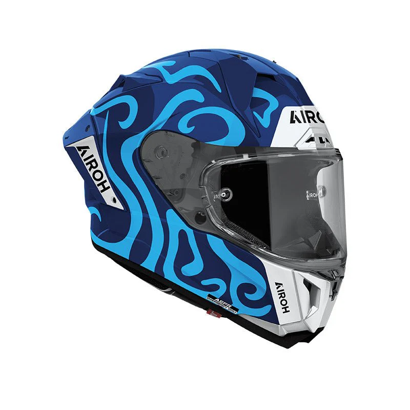 Casco Airoh GP 800 Swain Blue Gloss - immagine 3