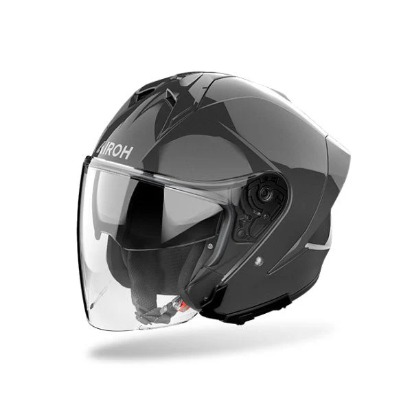 Casco Airoh H21 Color Dark Grey Gloss - immagine 2