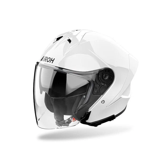 Casco Airoh H21 Color White Gloss - immagine 2