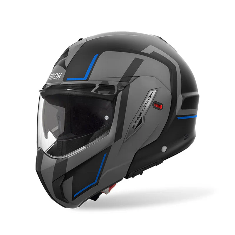 Casco Airoh Mathisse 2 Genius Blue Matt - immagine 3