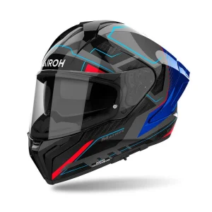 Casco Airoh Matryx Rocket Blue/Red Gloss