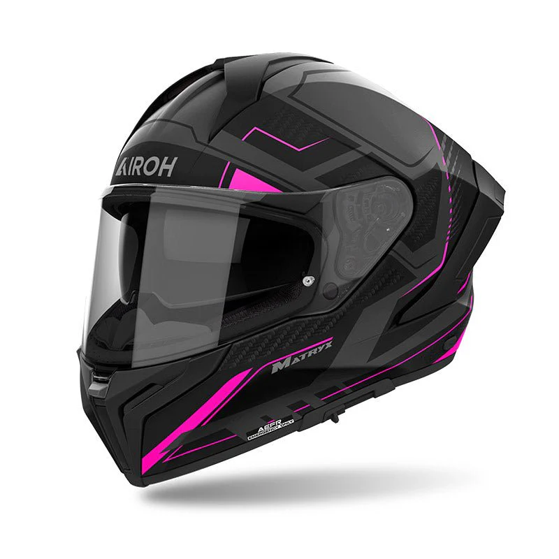 Casco Airoh Matryx Rocket Pink Matt - immagine 2