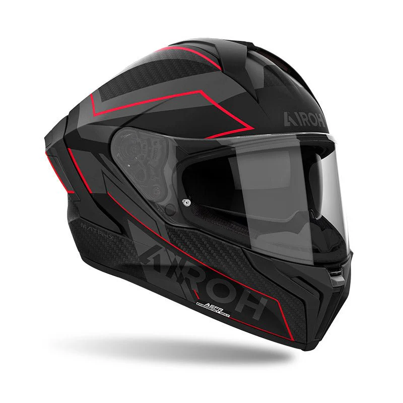 Casco Airoh Matryx Sentinel Red Matt - immagine 3