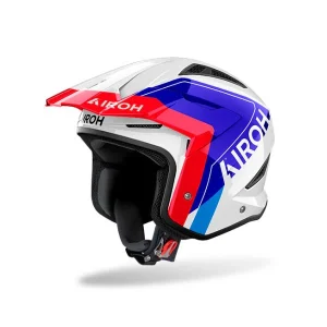 Casco Airoh TRR 2 Hunt Blue/Red Gloss
