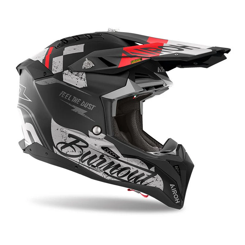 Casco cross Airoh Aviator 3 Burnout opaco - immagine 3