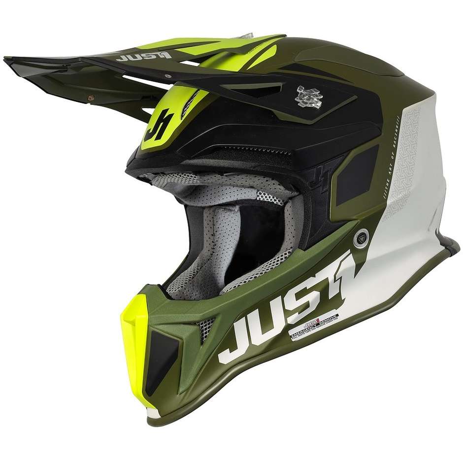 Casco cross enduro Just1 J18 Mips Pulsar Army - immagine 3