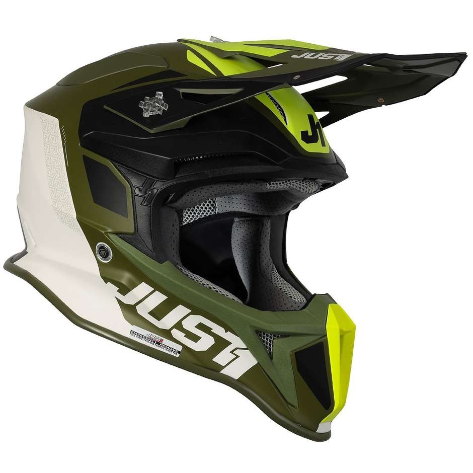 Casco cross enduro Just1 J18 Mips Pulsar Army - immagine 2