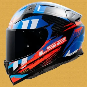 Casco Integrale LS2 FF811 Vector II Carbon TANTIC RED BLUE