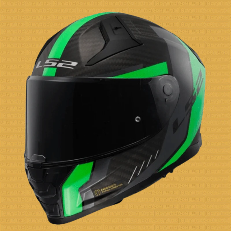 Casco integrale LS2 FF811 VECTOR II Carbonio ECE2206 - immagine 5