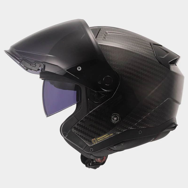 Casco jet LS2 Infinity 2 OF603 Carbon - immagine 8