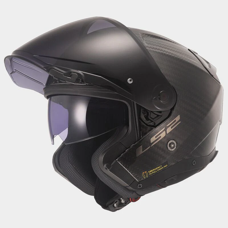 Casco jet LS2 Infinity 2 OF603 Carbon - immagine 7