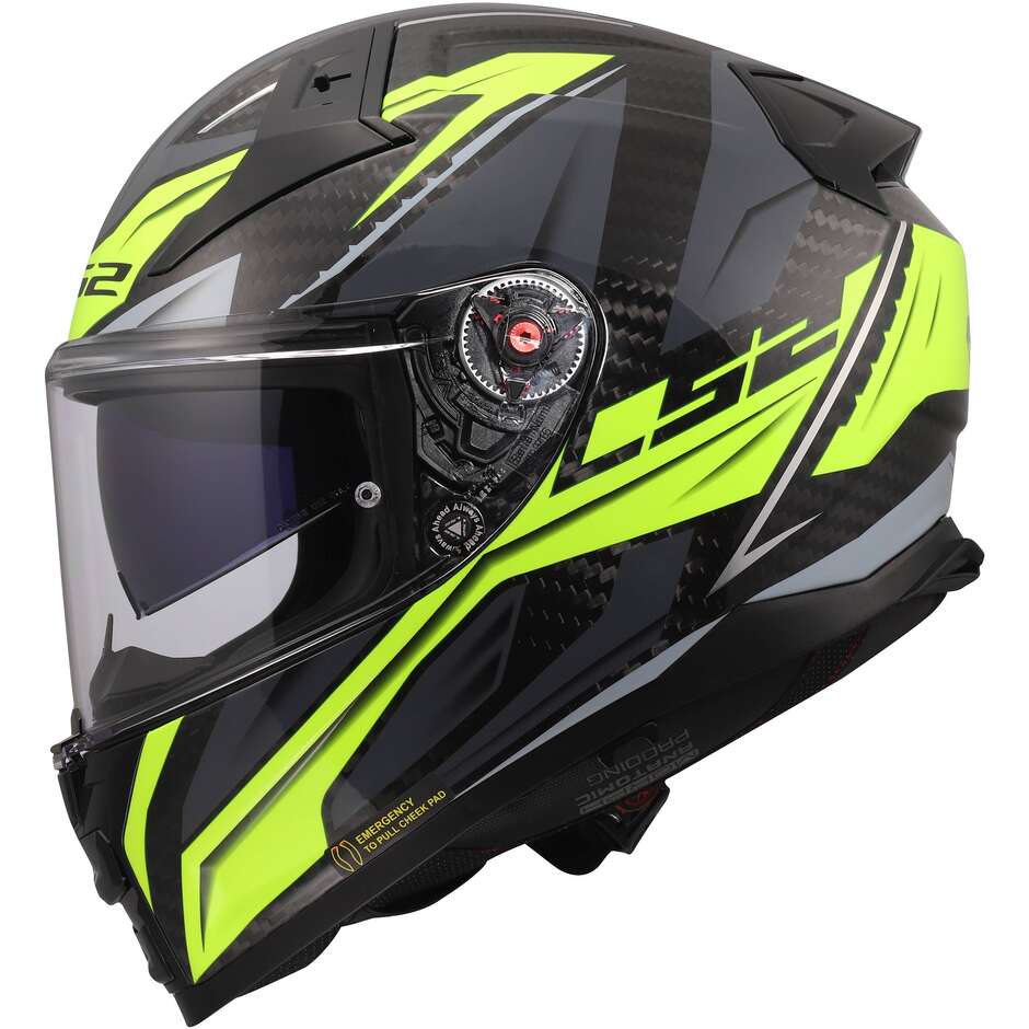 Casco LS2 FF811 VECTOR II CARBON - immagine 3