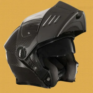 Casco Modulare Simpson Darksome Carbon 2206 nero