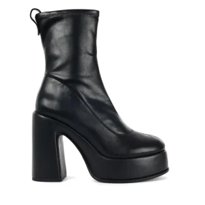 STIVALETTO BJORK 4103 CON PLATEAU CULT DA DONNA NERO