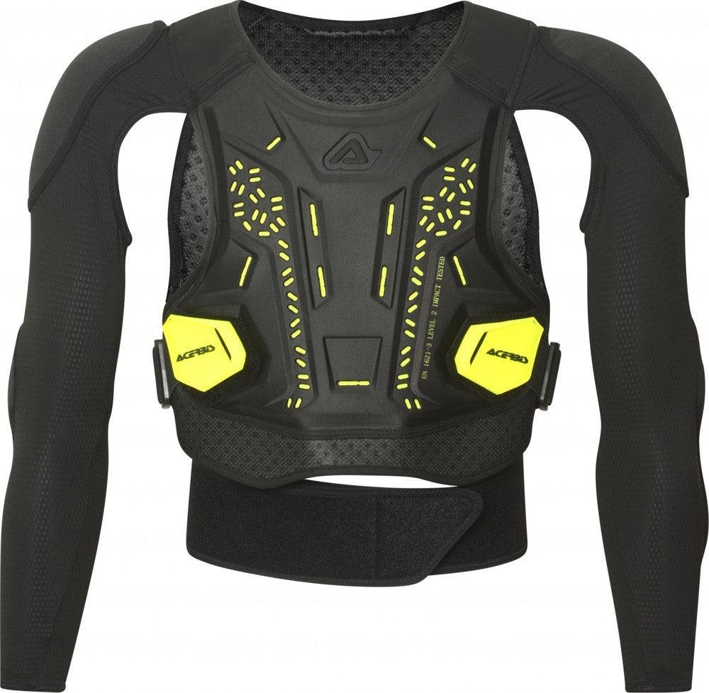 Corpetto protettivo Acerbis PLASMA BODY ARMOUR Nero Giallo - immagine 3