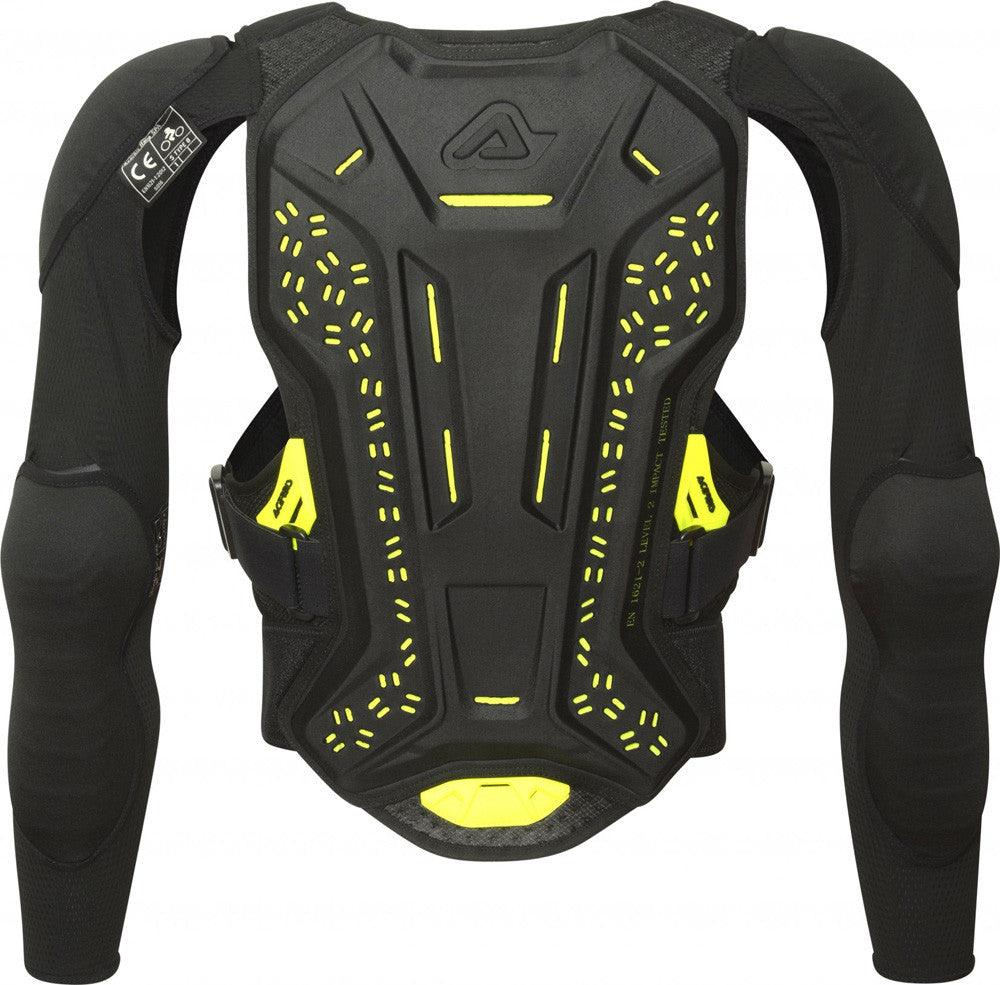 Corpetto protettivo Acerbis PLASMA BODY ARMOUR Nero Giallo - immagine 4