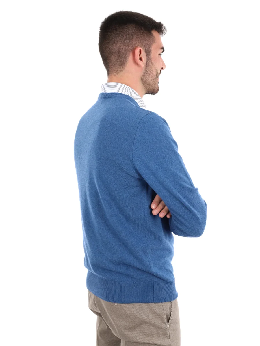 MAGLIA GIROCOLLO FB DA UOMO AVIO - immagine 7