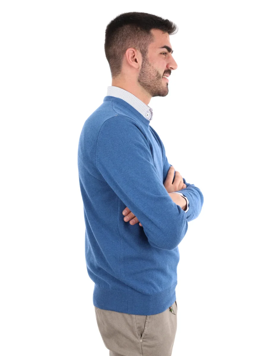 MAGLIA GIROCOLLO FB DA UOMO AVIO - immagine 8