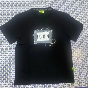 TSHIRT CON LOGO CON FILI RIGONFIATI ICON
