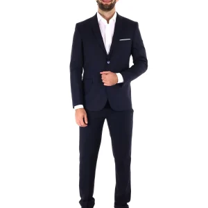 ABITO MONOPETTO OXFORD FB UOMO BLU