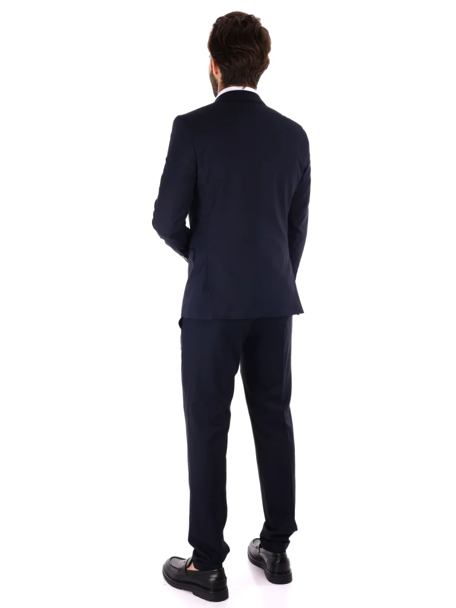 ABITO MONOPETTO OXFORD FB UOMO BLU - immagine 5