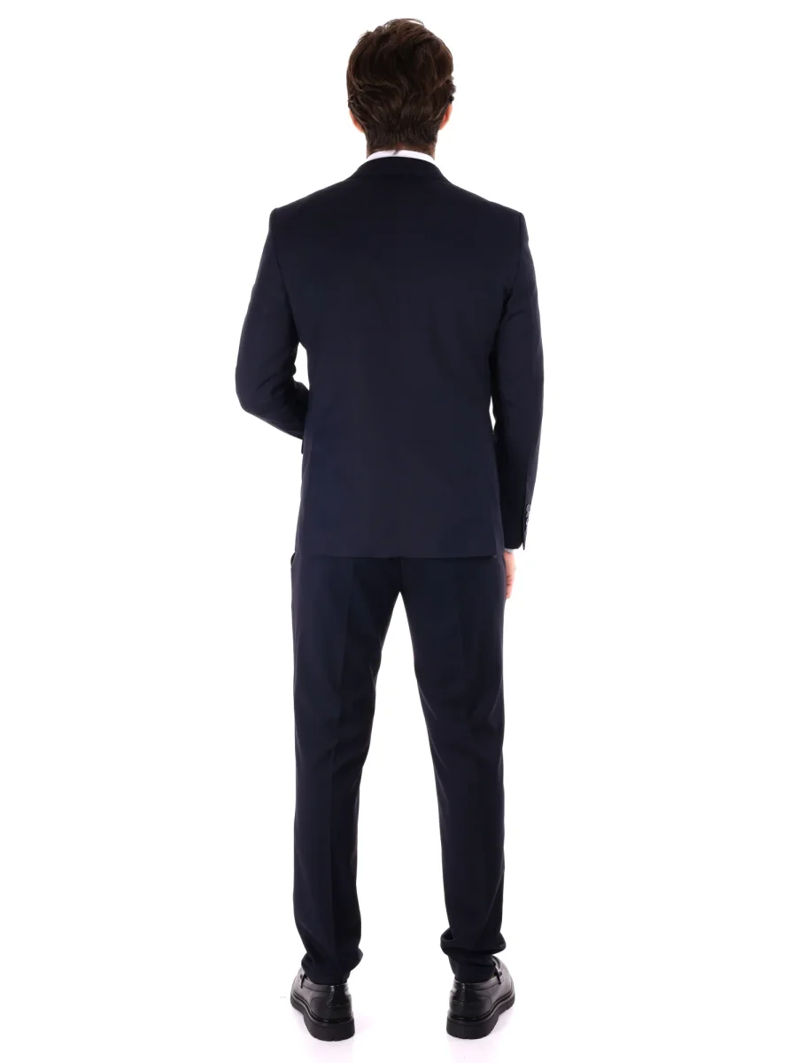 ABITO MONOPETTO OXFORD FB UOMO BLU - immagine 6