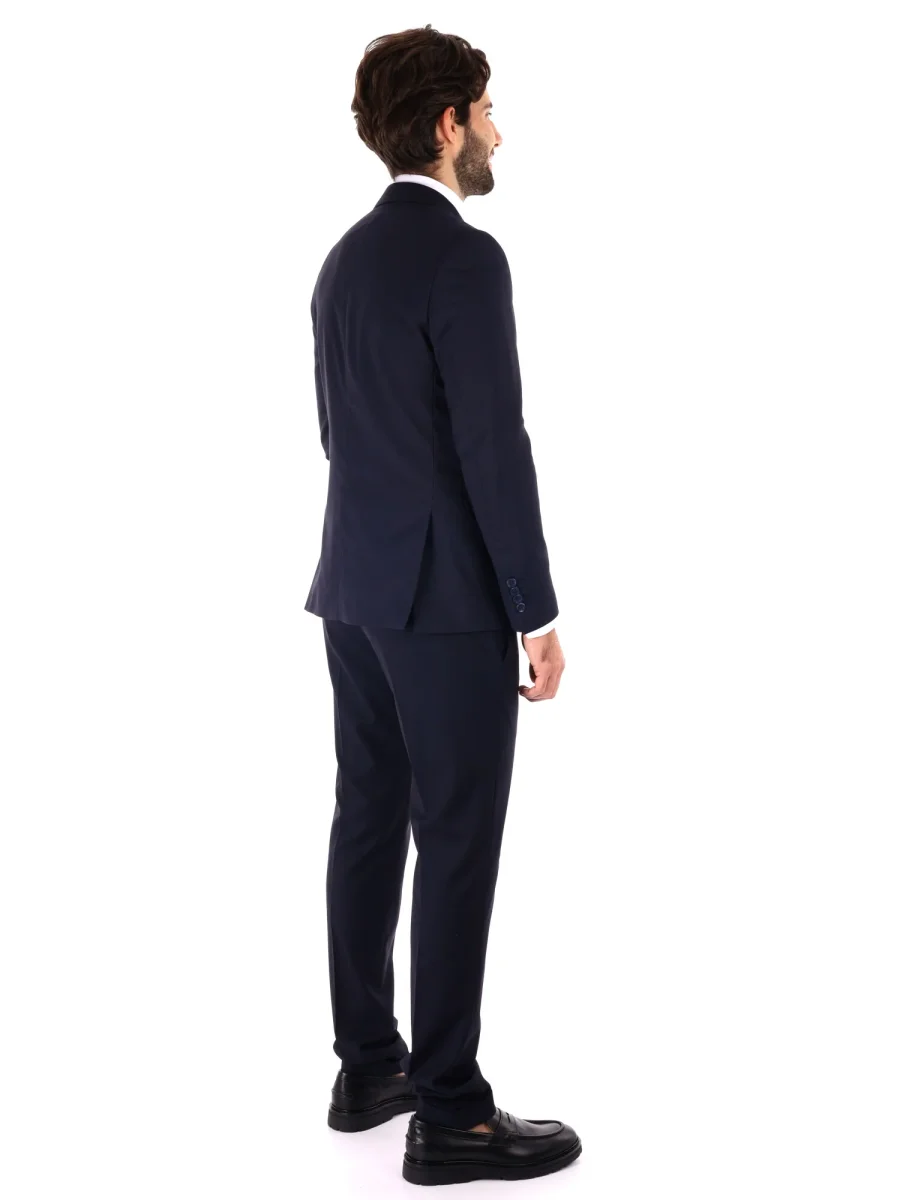 ABITO MONOPETTO OXFORD FB UOMO BLU - immagine 7