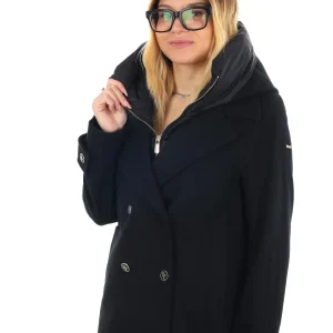 CAPPOTTO CORTO YES ZEE DA DONNA NERO
