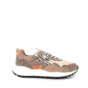 SNEAKERS TEDDY CLYO' DA DONNA KAKI