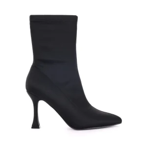 STIVALETTO IN TESSUTO CLYO' DA DONNA NERO