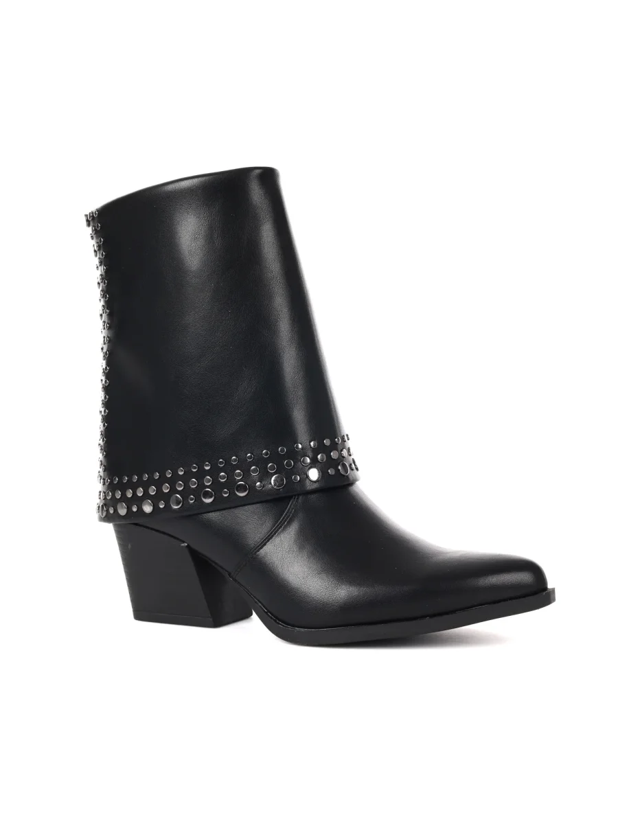 STIVALETTO TEXANO CLYO' DA DONNA NERO - immagine 3